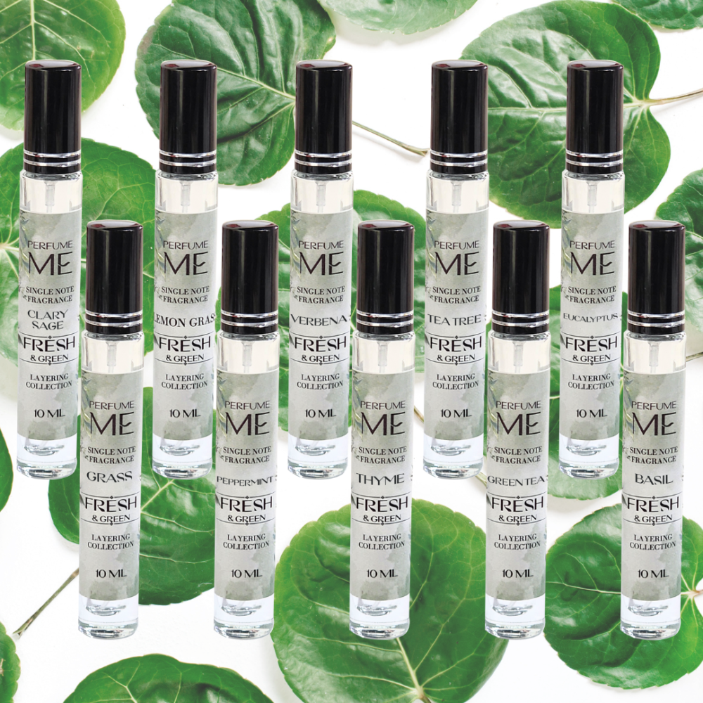BoxMe 106 – Fresh & Green Layers | 10 Ready-to-Wear Single Note Fragrances - Image 2